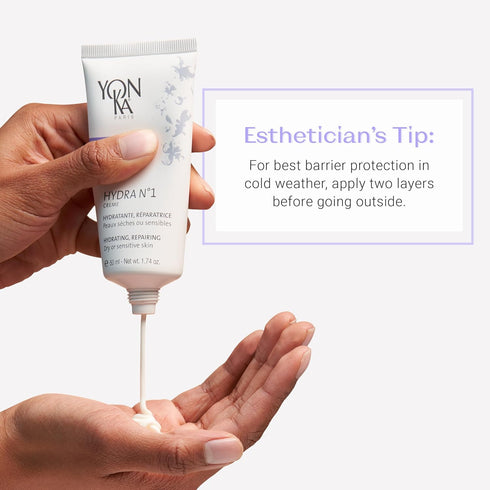 Yon-Ka Daily Reparative Moisturizer, Hydra No. 1 Creme, Anti-Aging Skincare with Hyaluronic Acid, Vitamins A, C & E,