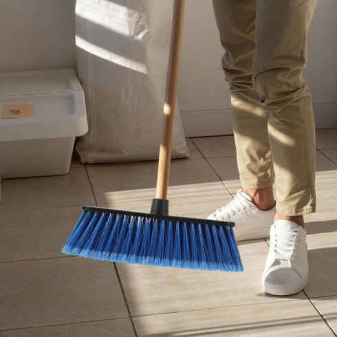 GLEAVI Plastic Indoor Broom Supplies for Sweeping, House Brooms, Garden Broom Parts, Crevice Brush