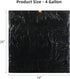 funest 4 Gallon Small Drawstring Garbage Bags, 75 Counts, Thick Plastic Wastebasket Liners for Bathroom