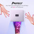 ManiGlovz UPF 50+ UV Light Protective Nail Gloves, Gel Manicure and Anti UV Fingerless Gloves for Women