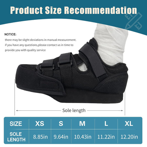 Hammertoe GHORTHOUD Forefoot Off-Loading Post Op Shoe Closed Toe Medical Walking Boot for Broken Toe Orthopedic Foot