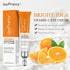 JoyPretty New Vitamin C Eye Serum, Anti-Aging Eye Cream with Niacinamide and Hyaluronic Acid for Dark Circles Puffiness