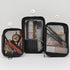 Mesh Makeup Bag Set, 3 Pcs Lightweight Cosmetic Bags with Zipper (S, M, L)