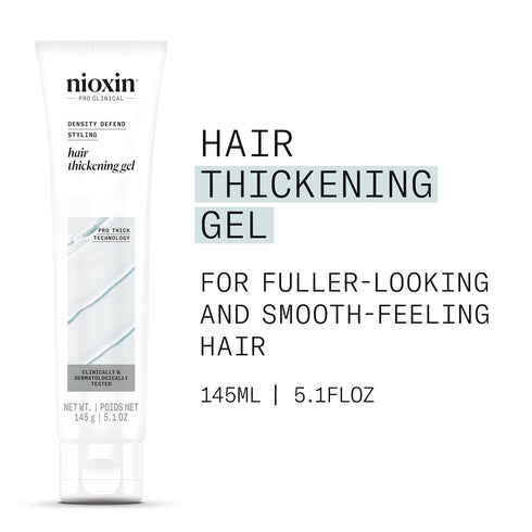 Nioxin Density Defend Hair Thickening Gel 5.1 oz for Volumizing Hair