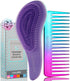 Lily England Detangler Brush & Hair Comb Set - Lightweight Hair Brush & Wide Tooth Comb for Women & Kids, Smooth