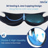 REVIX Wisdom Teeth Ice Pack Head Wrap, 3D Sewing Jaw Ice Pack for Pain Relief, Extra Snug Fit with Gel Packs