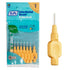 TePe Interdental Brush Extra Soft, Pack of 8, 0.45 mm, Orange, Size 1