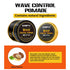 Natural Wave Pomade for Men, Strong Hold 360 Wave Training Hair Cream, Moisture and Control with Travel Size
