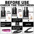 Nail Tip Clipper Edge Cutter for Artificial Acrylic Nails, Stainless Steel Trimmer Tool for Manicure & Pedicure