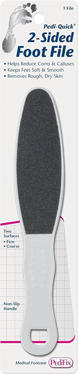 PediFix Pedi-quick 2-Sided Foot File, 1 Count