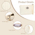 SIDESUGAR Waffle Canvas Period Pouch First Period Kit Bag Small Discreet Menstrual Cup Pad Pouch Cute Sanitary Napkin