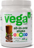Vega Organic All-in-One Vegan Protein Powder, Chocolate, Superfood Ingredients, 13.2 oz, Keto Friendly