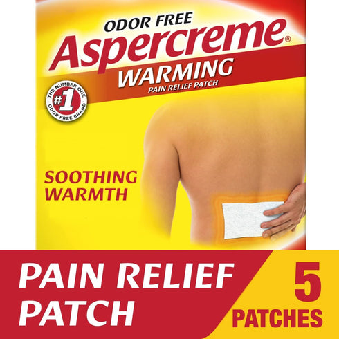 Aspercreme Lidocaine Patches - 5 Count (Pack of 3)