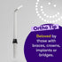 BURST Water Flosser Replacement Tips - 3pk Combo for Fresh Breath, Healthy Teeth & Gums, Plaque Removal