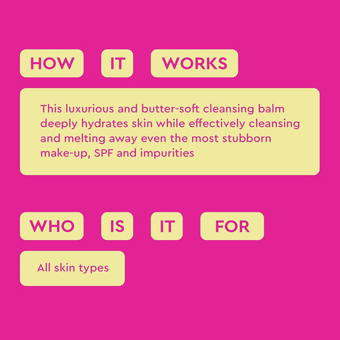 BYOMA Melting Balm Facial Cleanser, Buttery Soft Cleansing Balm for Skin Barrier Repair, Tri-Ceramide Face Wash for