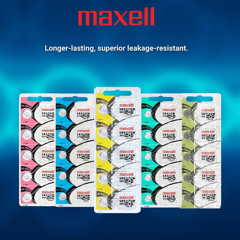 Maxell SR927SW 395 Silver Oxide Watch Battery - Reliable Power Source