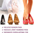 Bunion Cushion Protector, 10 Packs of Bunion Corrector Pads with Separator for Big Toe, Clear Gel Shield