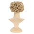 SWACC Short Messy Curly Hair Bun Extension, Honey Golden Blonde-18#, Easy Stretch Combs Clip-in Ponytail