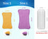 UPSTAR Kitchen Sponges - Microfiber Cleaning Scrubber, Non-Scratch Scrubbies for Dishwashing and Bathroom, Size L Pack