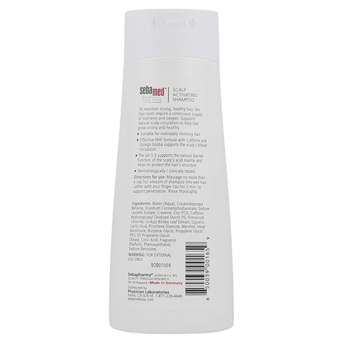 Sebamed Scalp Activating Shampoo, 6.8 Ounce