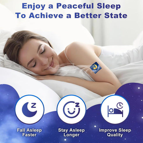 Zcokail Sleep Patches for Adults Extra Strength, Sleep Patch with Melatonin & Valerian, All-Natural Deep Sleep Support