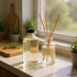 Set 4 200ml Hosley of Vanilla Almond Reed Diffuser Refill Oil, Each - Ideal for Bathroom Decor, Enhance Home Decor