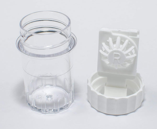 SPORTS WORLD VISION Contact Lens Cases (20 Pieces) Standard Barrel Type Cleaning Container for Everyday Use