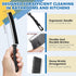 6Pcs Hard Bristle Cleaning Brush Set, Thin Gap Cleaning Tools for Toilet, Bathroom, Kitchen, Home, Bathtub, Sink