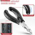 Nail Clippers for Men, Heavy Duty Toenail Clippers for Seniors with 15mm Wide Jaw Opening for Ingrown Nails