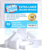 (40 Pack) Extra Large Eraser Sponge - Extra Thick, Long Lasting Premium Melamine Cleaning Pads for Multi Surface