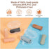 Baby Finger Toothbrush with Case, Food Grade Silicone, BPA Free, 2-Pack (Dusty Lilac + Apricot)