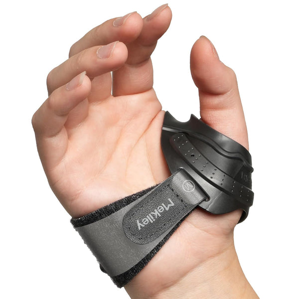Mekiley CMC Thumb Support Brace - with Firm Supportive Wrist Strap, Dual Density