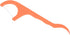 Original Dental Floss Picks, Easy Reach for Back Teeth, Unflavored Orange, 70 ct with Travel Case