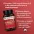 Dr. Mercola Organic Chewable Vitamin B12, 30 Servings (30 Tablets) - Natural Cherry Flavor, Energy Production Support