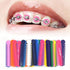 Dental Orthodontic Ligature Ties and Gun Dispenser, 1040pcs Orthodontic Elastomeric O-Rings