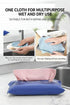 MaoLtd 20 Pack Countertops, 8.6 8.6 Inch Disposable Dish Cloths, Microfiber Cleaning Cloths, Lint-Free Cleaning Towels