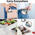 Retainer Case, Mouth Guard Case, Orthodontic Aligner Case with Mirror and Ventilation Holes, Setting Sun