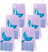 iefoah 12 Pack Mermaid Party Supplies - Gift Bags, Favors, Glitter Treat Paper Bags for Kids Girls Birthday Party