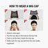 STUDIO LIMITED 12 PCS Ultra Thin & Expandable Stocking Wig Cap, 2 Wig Caps per Pack (6 Pack, Transparent)