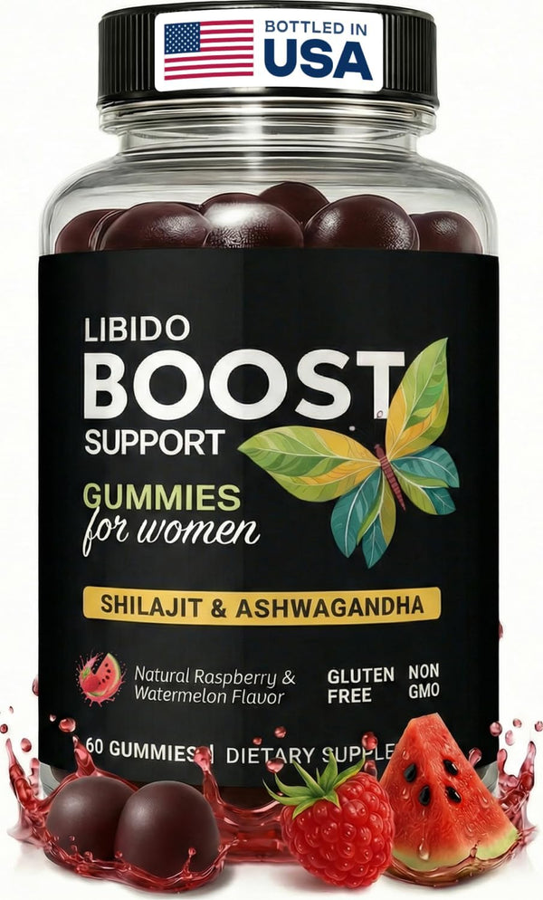 Libido Support for Women Gummies - Fast Acting Intimacy and Mood Support