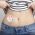 25pcs Waterproof Adhesive Sensor Covers for Libre 2/3, Floral Pattern CGM Tape, Sweatproof Stickers