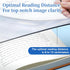 LIQWEI 4Pcs 3X 5X Page Magnifying Sheet Clear Lightweight Magnifier Flat Plastic Optical Fresnel Lens Handy Card Size