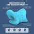Neck and Shoulder Relaxer with Magnetic Therapy Pillowcase, Chiropractic Pillows for Pain Relief and Spine Alignment