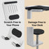 HUASAI Carbon Steel TCG Card Scanner Stand, Heavy-Duty C-Clamp Phone Holder for MTG & Sports Cards, Adjustable Scanning