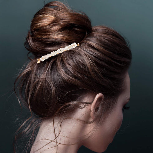 Yaomiao 17 Pieces Gold Hair Pins Set Geometric Bobby Pin Barrettes Decorative Jewelry Hair Clamps for Women
