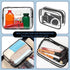16 Pieces Clear Makeup Bags Bulk - TSA Approved Toiletry Bag for Travel, Waterproof Small Pouches with Zipper