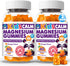 DR. MORITZ Sugar-Free Calm Magnesium Gummies for Kids and Adults - Magnesium Citrate Gummies (120 Count, Pack of 2)
