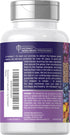 Horbaach Resveratrol Berberine Grape Seed & Quercetin with Blueberry & Red Wine Extract, 120 Capsules, Non-GMO, Gluten
