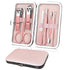 Premium 7 in 1 Manicure Set, Professional Nail Clippers & Scissors with Luxurious Travel Case