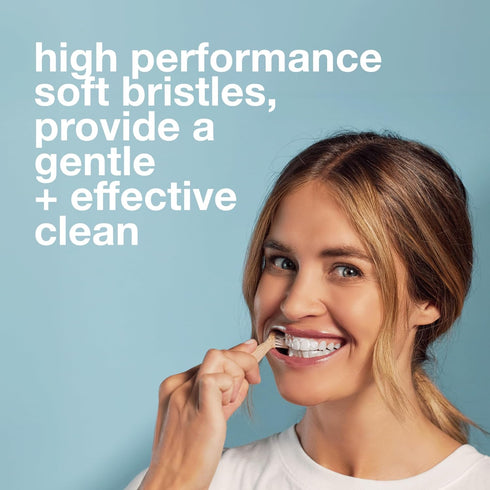 Davids Premium Bamboo Soft Bristle Toothbrush, 3 Pack | Eco-Friendly, Sustainable High Performance